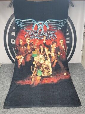 Vintage Rare 2005 Aerosmith Rockin The Joint Beach Towel 54x28